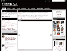 Tablet Screenshot of nxt.flamingo3d.com